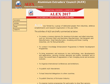 Tablet Screenshot of alexindia.co.in